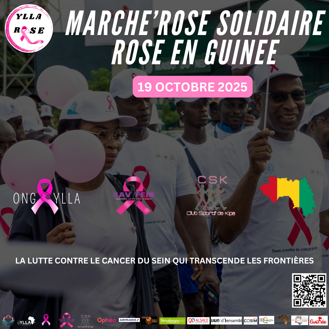 Ylla'Rose 2025 - Marche Solidiare en Guinée